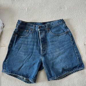 Levi's Women's Blue Jean Shorts